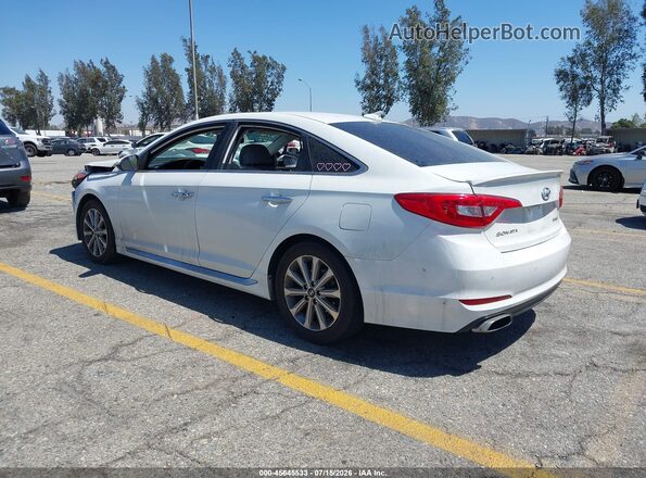 5NPE34AF6HH534433 2017 HYUNDAI SONATA White Задня ліва чверть