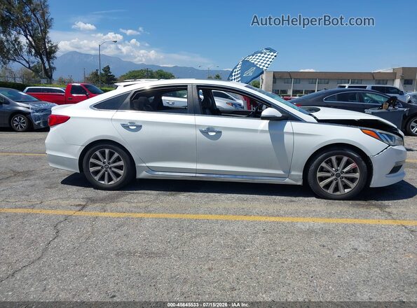 5NPE34AF6HH534433 2017 HYUNDAI SONATA White 