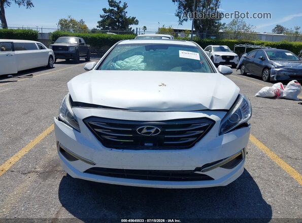 5NPE34AF6HH534433 2017 HYUNDAI SONATA White 
