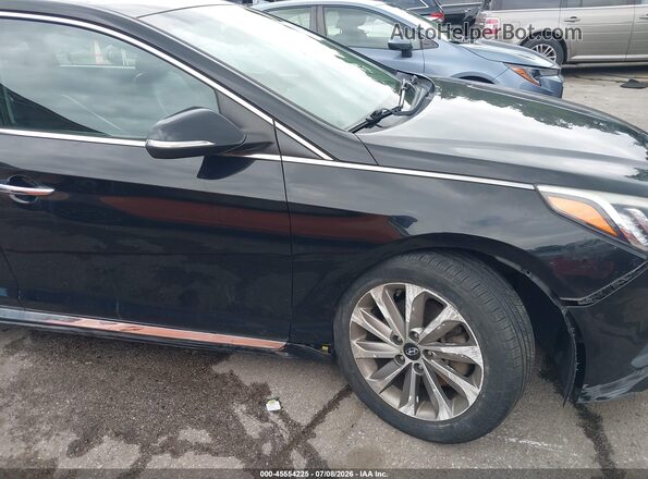 5NPE34AF6HH540040 2017 HYUNDAI SONATA Black 