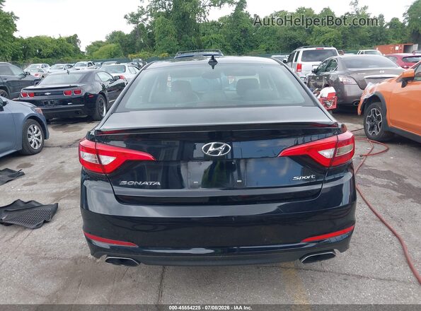 5NPE34AF6HH540040 2017 HYUNDAI SONATA Black 