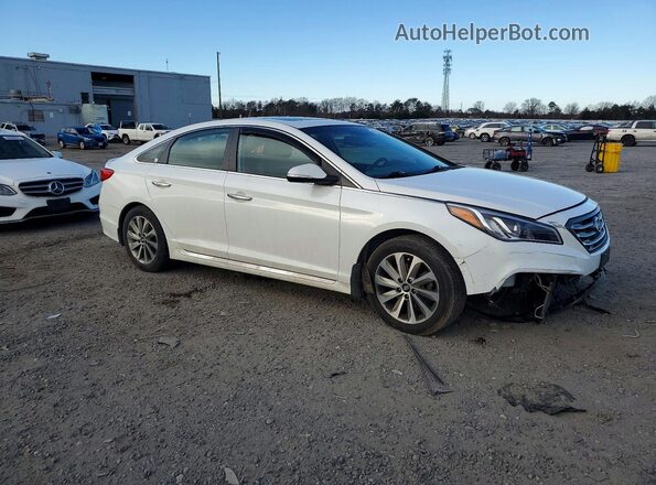 5NPE34AF6HH569201 2017 HYUNDAI SONATA White Առջևի աջ