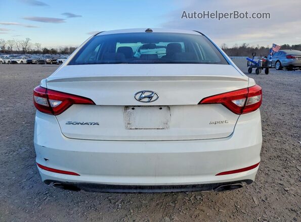 5NPE34AF6HH569201 2017 HYUNDAI SONATA White Հետևի տեսք