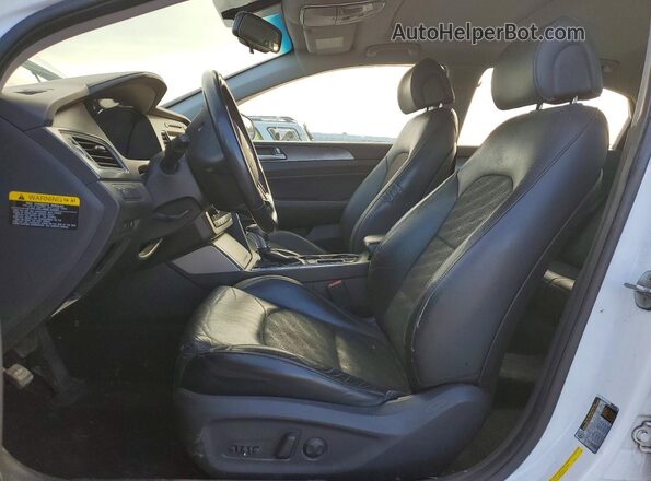 5NPE34AF6HH569201 2017 HYUNDAI SONATA White Սալոնի դիմացի տեսք