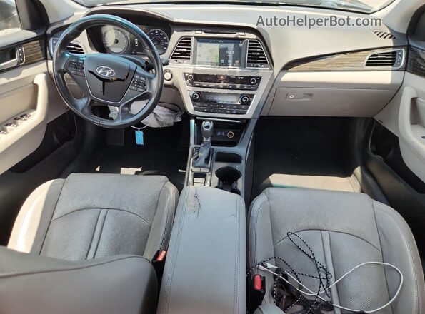 5NPE34AF6HH586452 2017 HYUNDAI SONATA Black Dashboard view