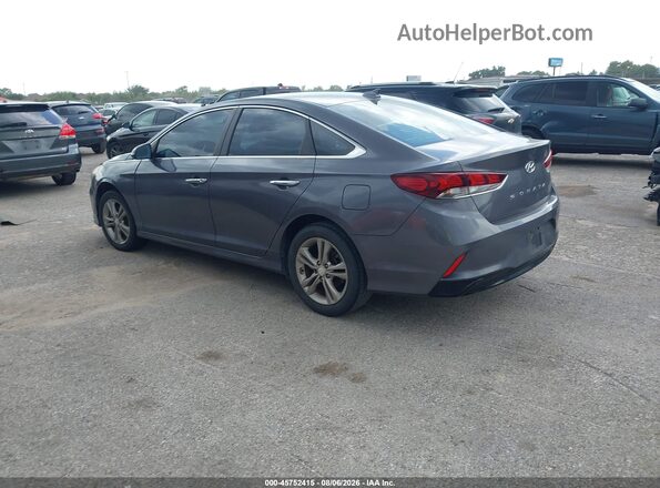 5NPE34AF6JH638541 2018 HYUNDAI SONATA Gray უკანა მარცხენა
