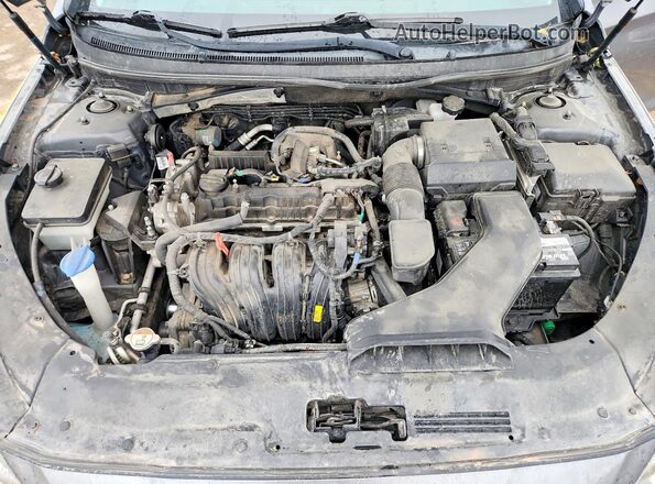 5NPE34AF6JH649393 2018 HYUNDAI SONATA Gray Widok wnętrza z tyłu