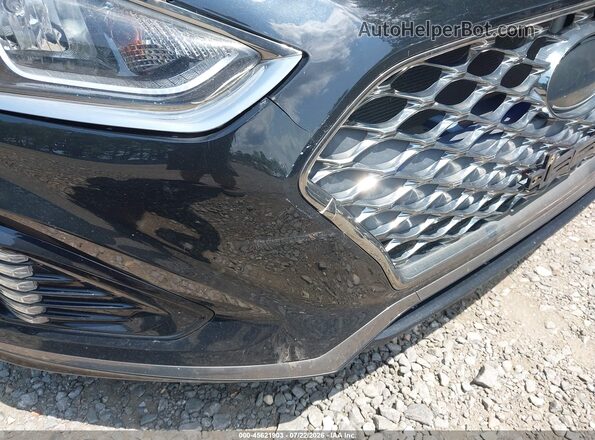 5NPE34AF6JH656456 2018 HYUNDAI SONATA Черный Вид спереди
