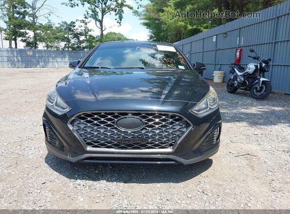 5NPE34AF6JH656456 2018 HYUNDAI SONATA Черный Вид щитка приборов