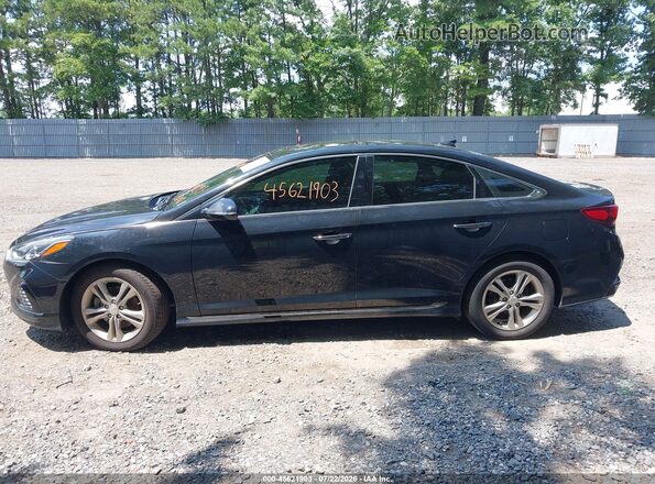 5NPE34AF6JH656456 2018 HYUNDAI SONATA Черный Панорамный вид салона 360°
