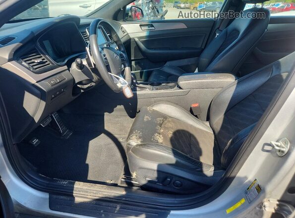 5NPE34AF6JH659356 2018 HYUNDAI SONATA Silver Vista interior delantera