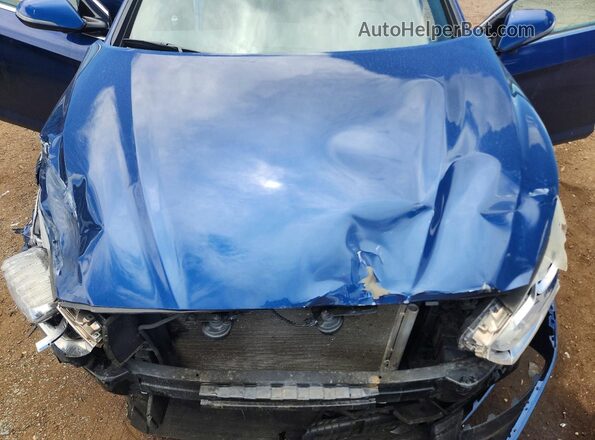 5NPE34AF6JH672964 2018 HYUNDAI SONATA Blue Widok wnętrza z tyłu