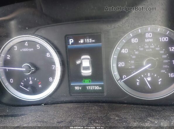 5NPE34AF6JH719944 2018 HYUNDAI SONATA Черный Вид задних сидений