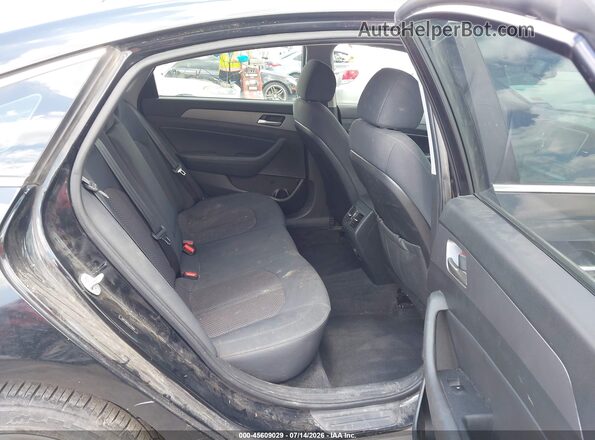 5NPE34AF6JH719944 2018 HYUNDAI SONATA Черный Вид наклейки с VIN-кодом