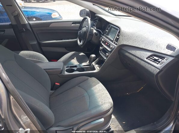 5NPE34AF6KH741346 2019 HYUNDAI SONATA Gray Vista interior delantera