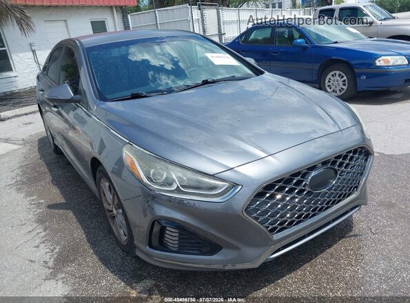 5NPE34AF6KH741346 2019 HYUNDAI SONATA Gray Vista frontal