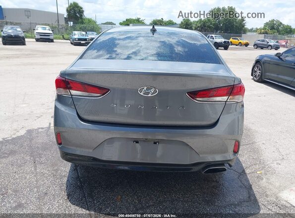5NPE34AF6KH741346 2019 HYUNDAI SONATA Gray 