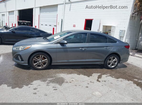 5NPE34AF6KH741346 2019 HYUNDAI SONATA Gray Vista interior de 360 grados