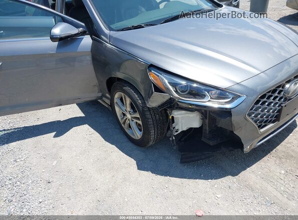 5NPE34AF6KH753268 2019 HYUNDAI SONATA Silver Vista frontal