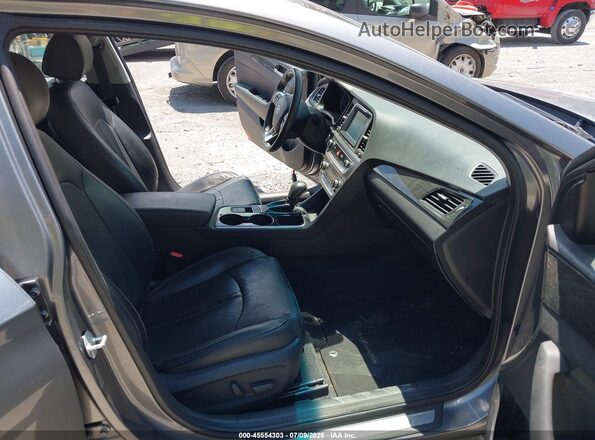 5NPE34AF6KH753268 2019 HYUNDAI SONATA Silver Vista interior delantera