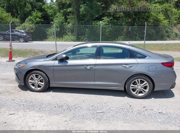5NPE34AF6KH753268 2019 HYUNDAI SONATA Silver Vista interior de 360 grados