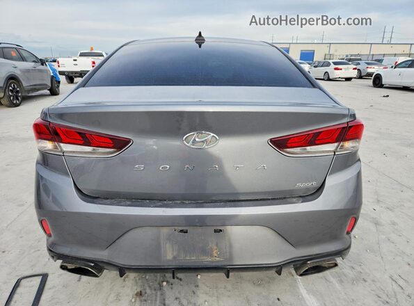 5NPE34AF6KH757854 2019 HYUNDAI SONATA Gray Vista trasera