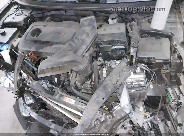 5NPE34AF6KH805322 2019 HYUNDAI SONATA Black Widok z tyłu
