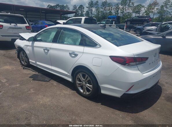 5NPE34AF6KH808110 2019 HYUNDAI SONATA White Rear left