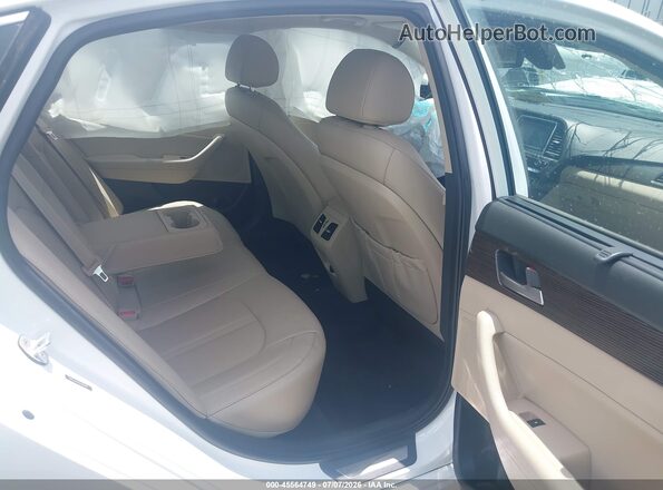 5NPE34AF6KH808110 2019 HYUNDAI SONATA White VIN sticker view