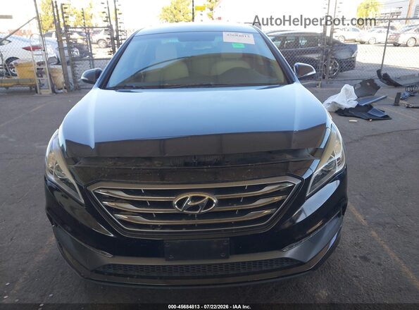 5NPE34AF7GH282786 2016 HYUNDAI SONATA Черный Вид щитка приборов