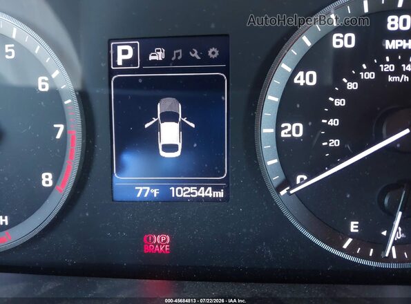 5NPE34AF7GH282786 2016 HYUNDAI SONATA Черный 