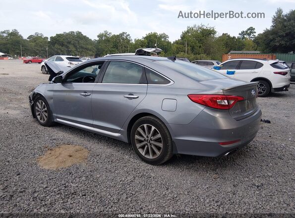 5NPE34AF7GH288989 2016 HYUNDAI SONATA Серебряный Задняя левая четверть
