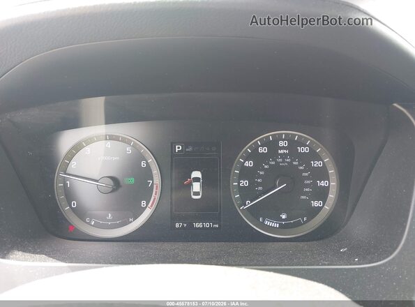 5NPE34AF7GH299247 2016 HYUNDAI SONATA Черный Вид задних сидений