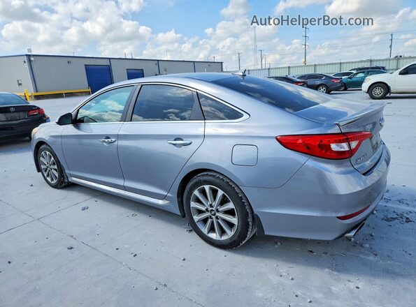 5NPE34AF7GH303393 2016 HYUNDAI SONATA Silver Задня ліва чверть