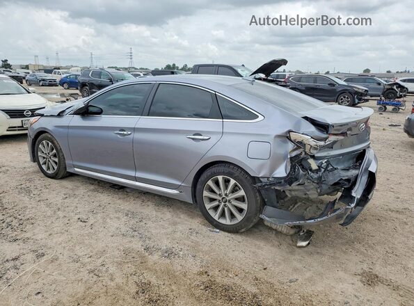 5NPE34AF7GH342338 2016 HYUNDAI SONATA Silver Задня ліва чверть