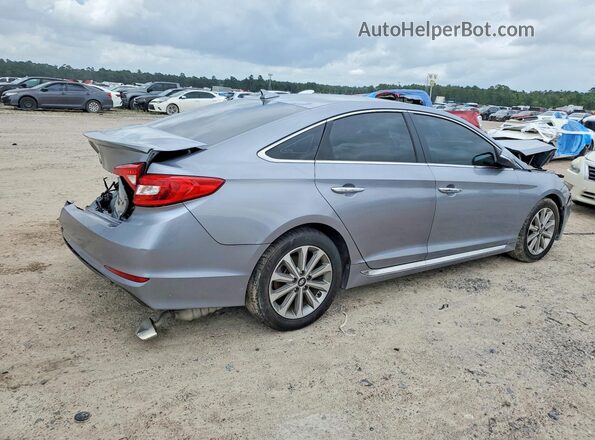 5NPE34AF7GH342338 2016 HYUNDAI SONATA Silver Задня права чверть