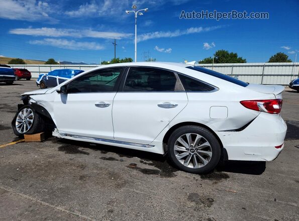 5NPE34AF7HH437791 2017 HYUNDAI SONATA White Задня ліва чверть