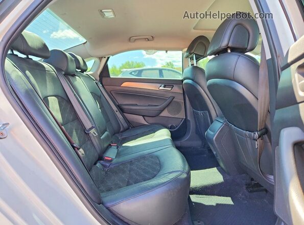 5NPE34AF7HH437791 2017 HYUNDAI SONATA White Вид задніх сидінь