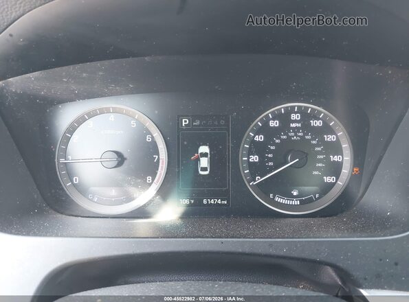 5NPE34AF7HH461749 2017 HYUNDAI SONATA Black Widok tylnych siedzeń