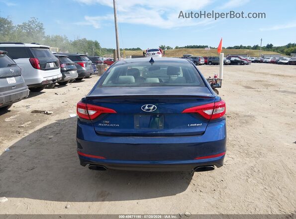 5NPE34AF7HH466742 2017 HYUNDAI SONATA Blue 