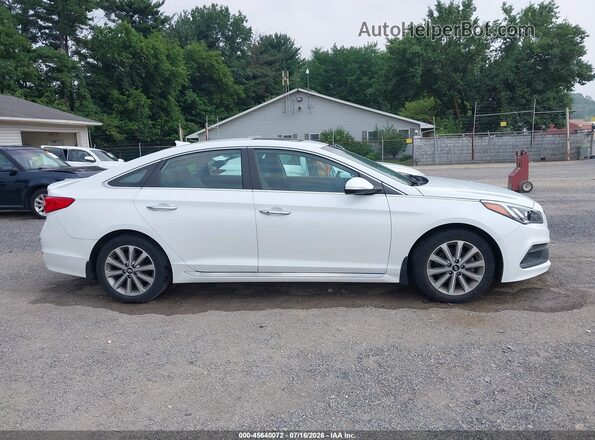 5NPE34AF7HH490023 2017 HYUNDAI SONATA White Vista interior trasera