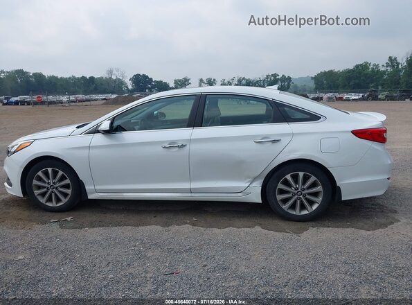 5NPE34AF7HH490023 2017 HYUNDAI SONATA White Vista interior de 360 grados