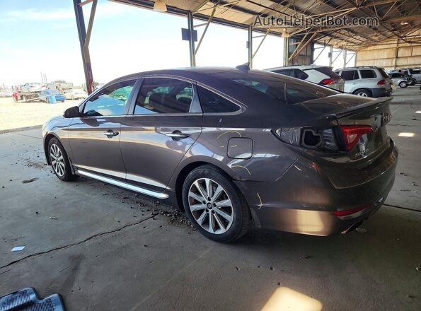 5NPE34AF7HH593488 2017 HYUNDAI SONATA Gray უკანა მარცხენა
