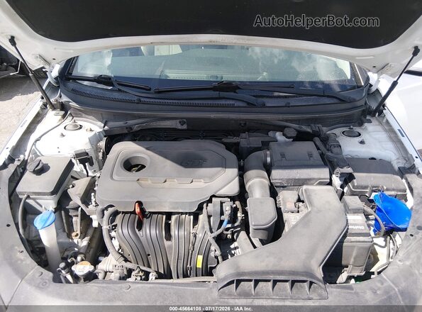 5NPE34AF7JH634224 2018 HYUNDAI SONATA White Widok z tyłu