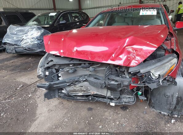 5NPE34AF7JH637706 2018 HYUNDAI SONATA Red Դիմացի տեսք
