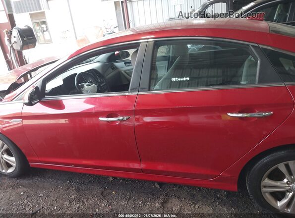 5NPE34AF7JH637706 2018 HYUNDAI SONATA Red 