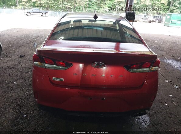 5NPE34AF7JH637706 2018 HYUNDAI SONATA Red 