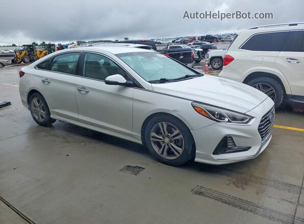 5NPE34AF7JH639827 2018 HYUNDAI SONATA White წინა მარჯვენა