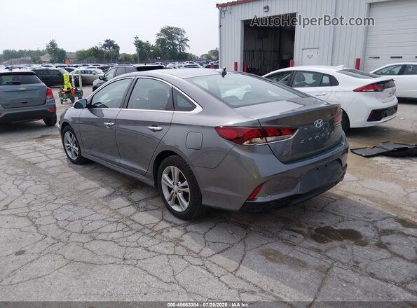 5NPE34AF7JH642288 2018 HYUNDAI SONATA Gray Հետևի ձախ