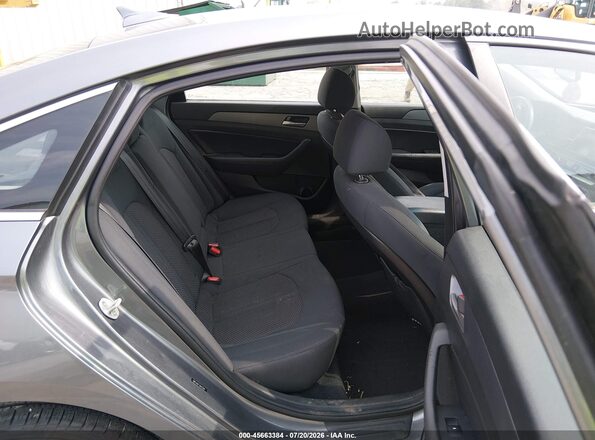 5NPE34AF7JH642288 2018 HYUNDAI SONATA Gray VIN կոդի պիտակի տեսք